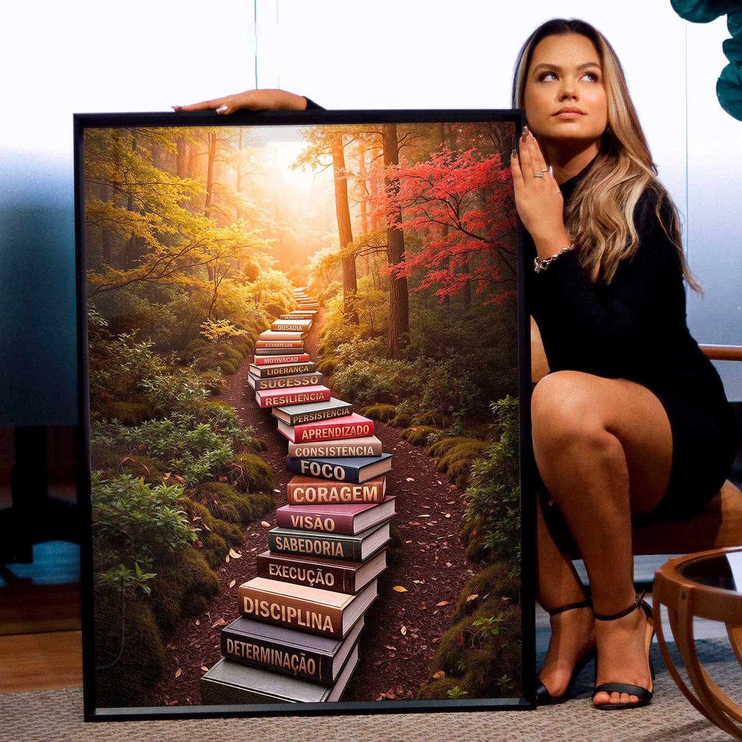 The Path to Success Chart – Motivational Wall Art