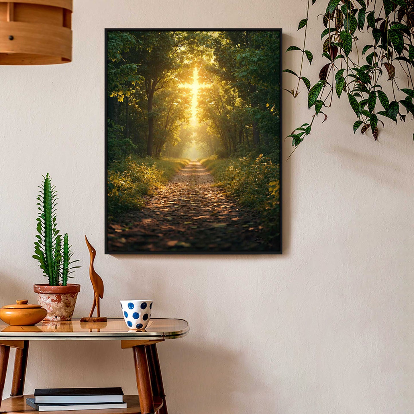 Path of Faith Painting – Spiritual Landscape Wall Art