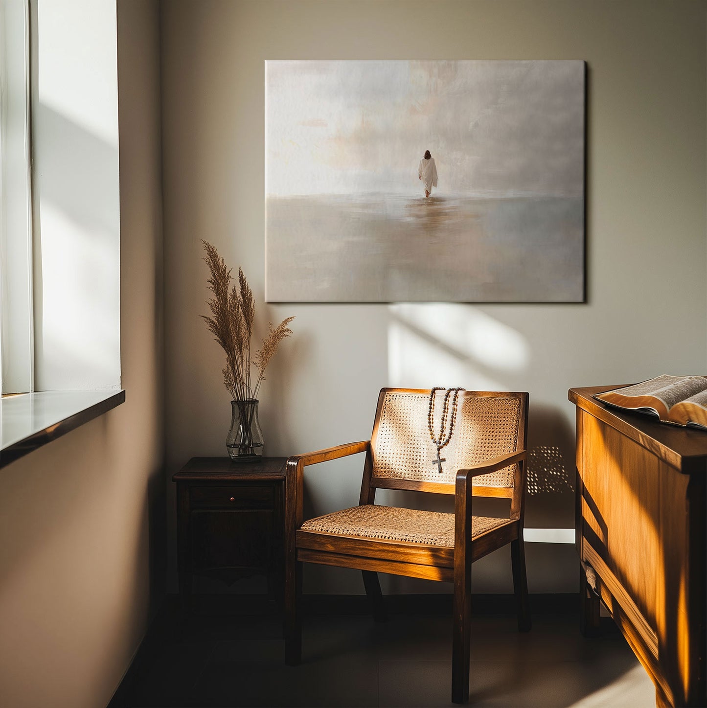 Jesus on the Waters Painting