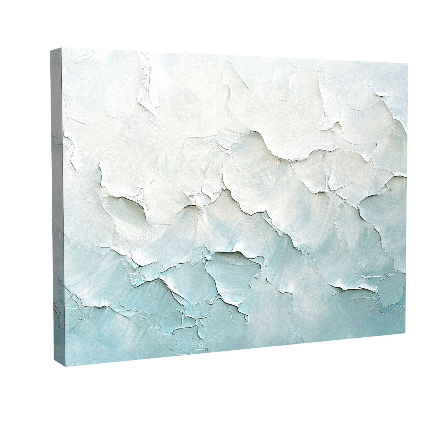 Abstract Painting – Brushstrokes of the Wind | Modern Wall Art