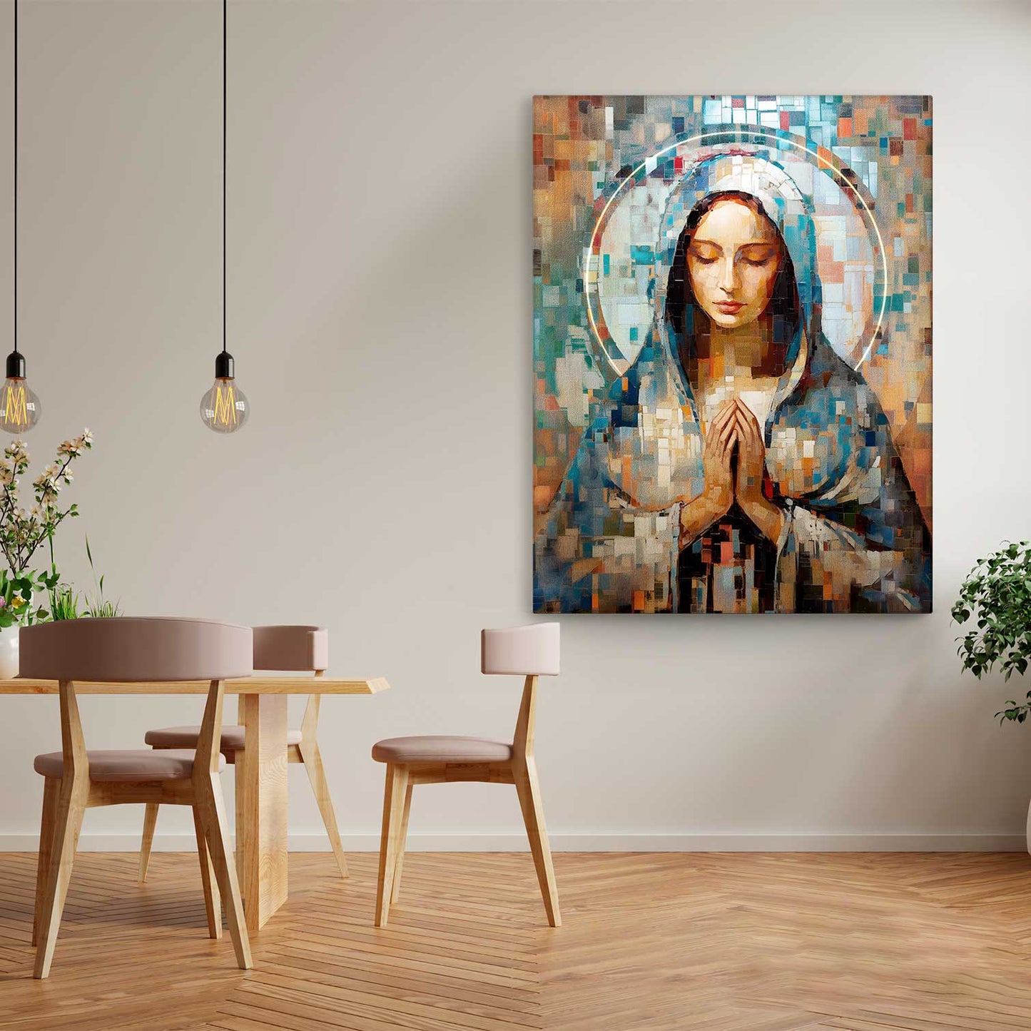 abstract-grid-virgin-mary-wall-art