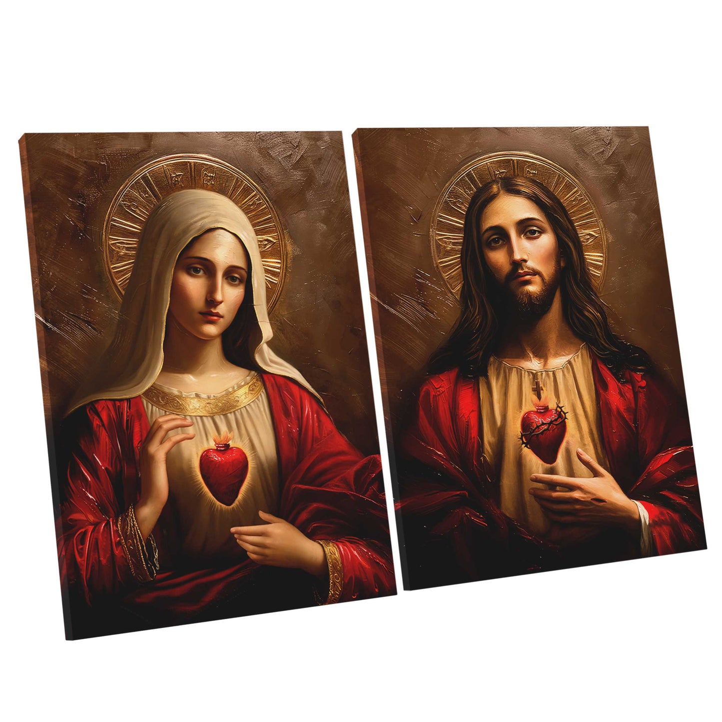 sacred-heart-of-jesus-and-the-immaculate-heart-of-mary-painting