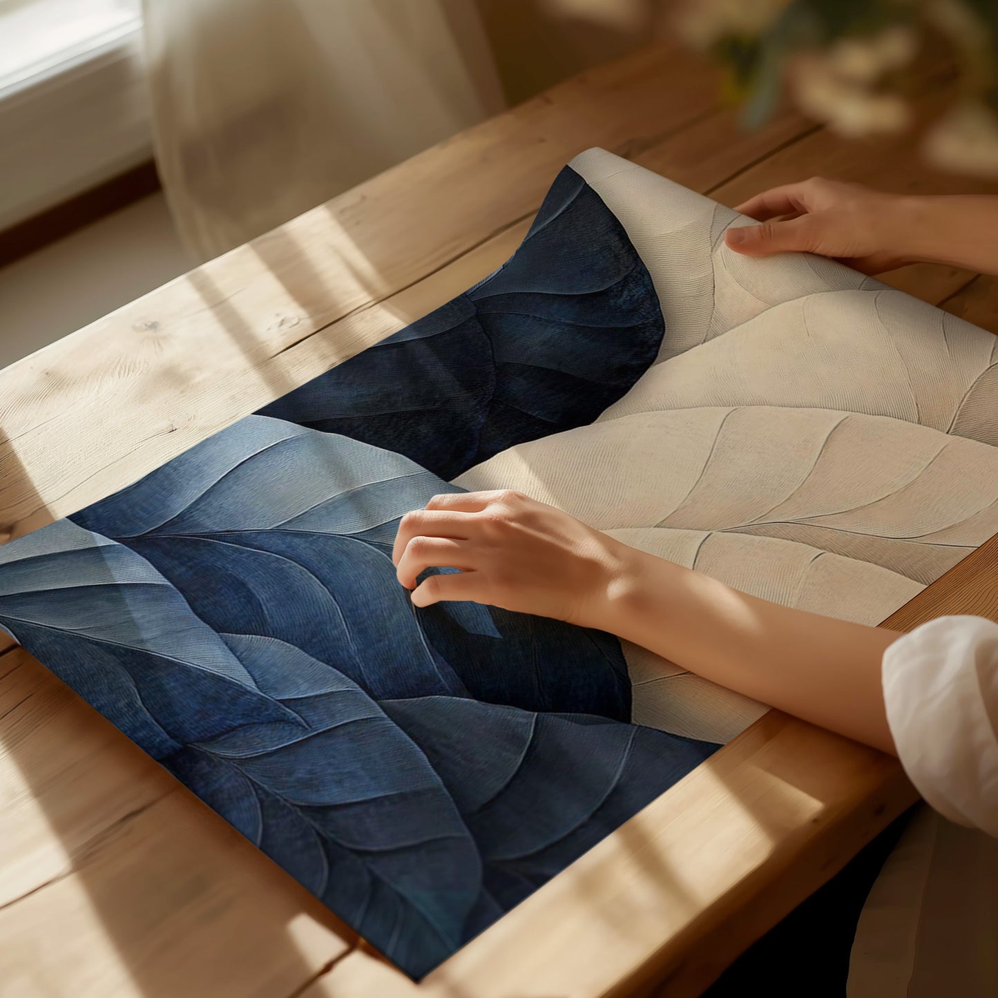 Contrasting Foliage Framed Wall Art