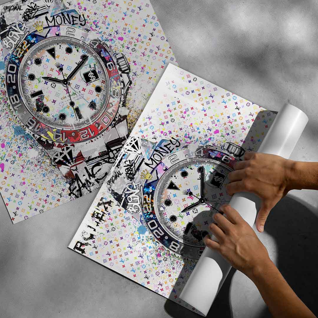 Urban contemporary wall art ideal for living rooms or offices.