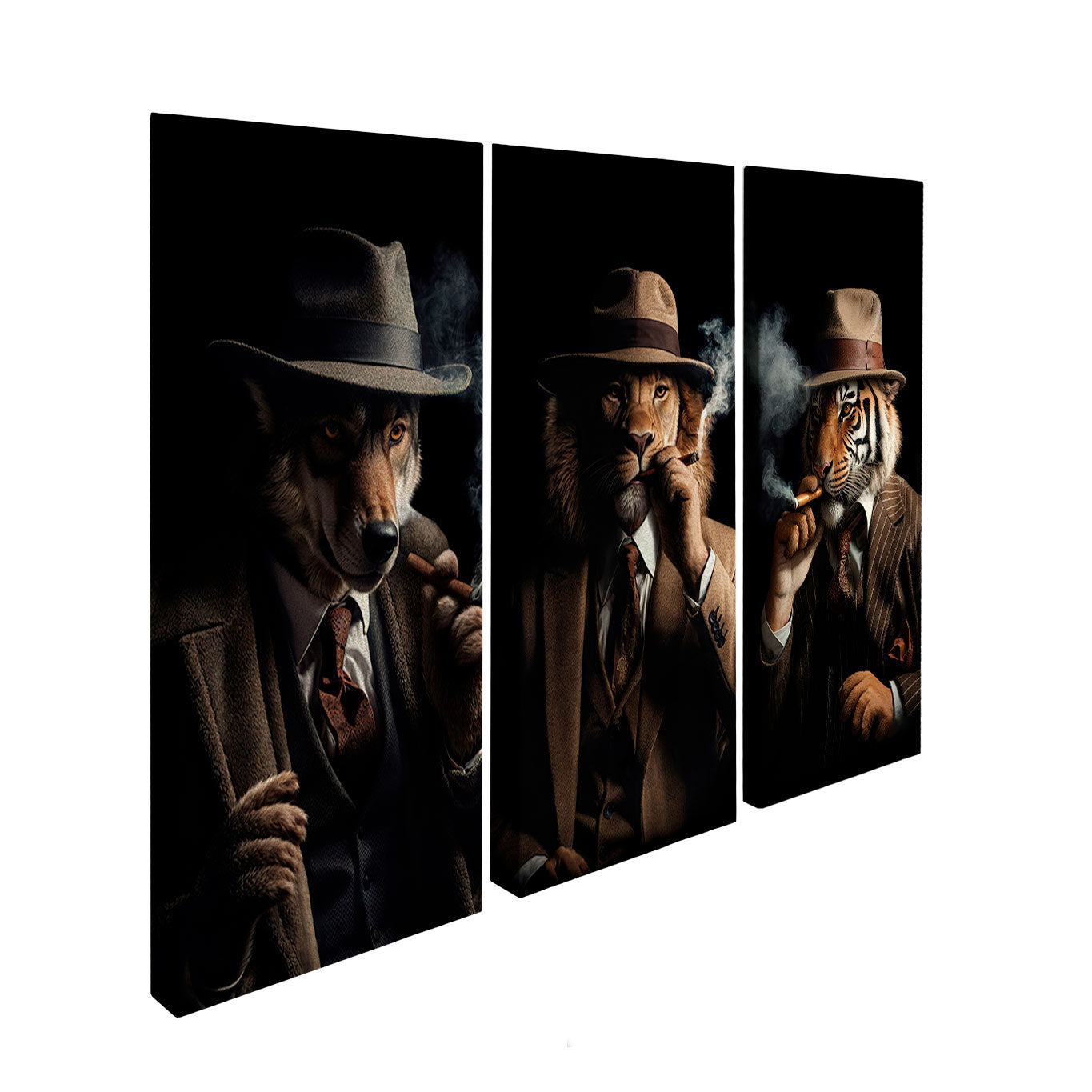 gangster-animals-wall-art