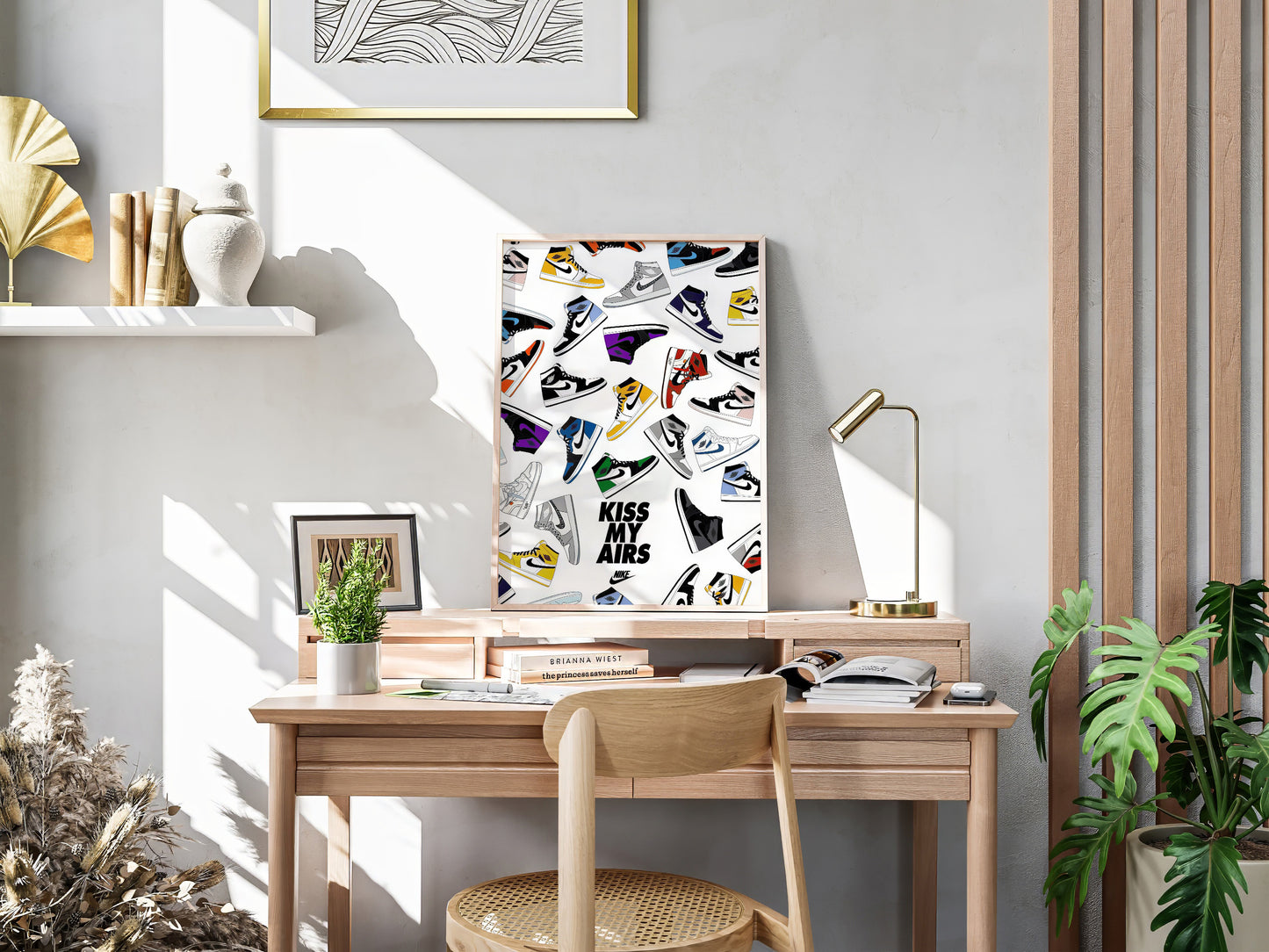Kiss My Airs Sneaker Hypebeast Art