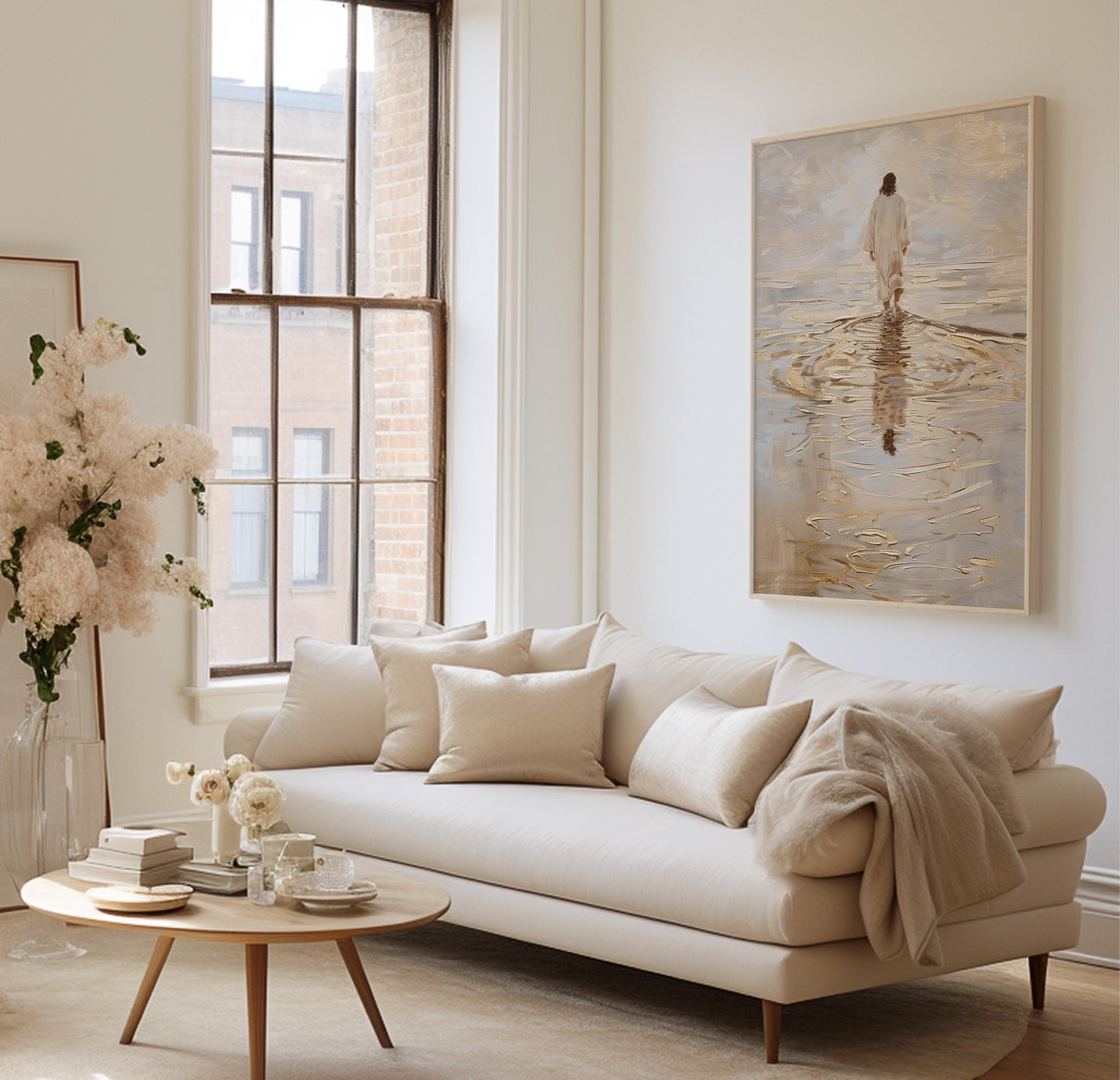 Jesus Christ Walking on Water