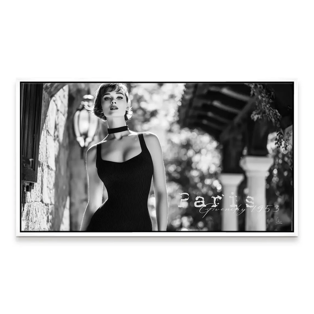 Audrey Hepburn Givenchy Canvas Print – Classic Wall Art - Image 7