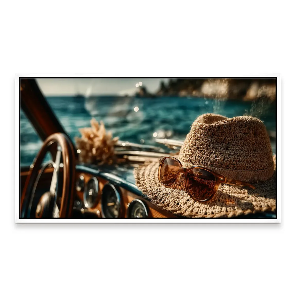 Best Moments Canvas Print - Coastal Vacation Wall Art - Image 7