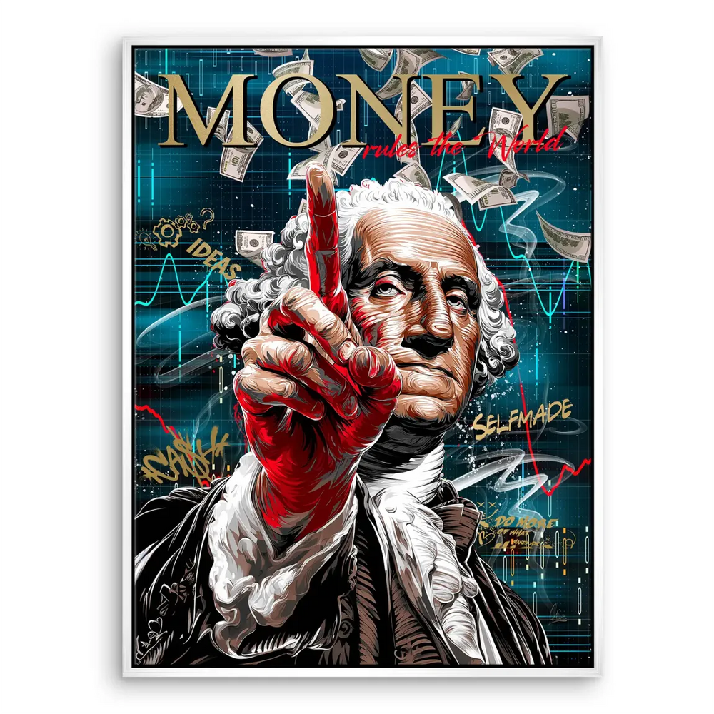 Motivational art from the Motivational collection depicting wealth, ambition, and entrepreneurship.