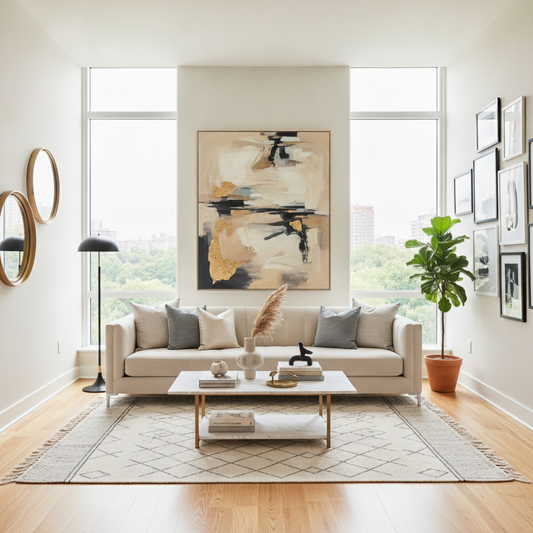 Living Room Wall Decor Ideas: Focal Point Art, Layered Mirrors & Gallery Walls That Sell Homes