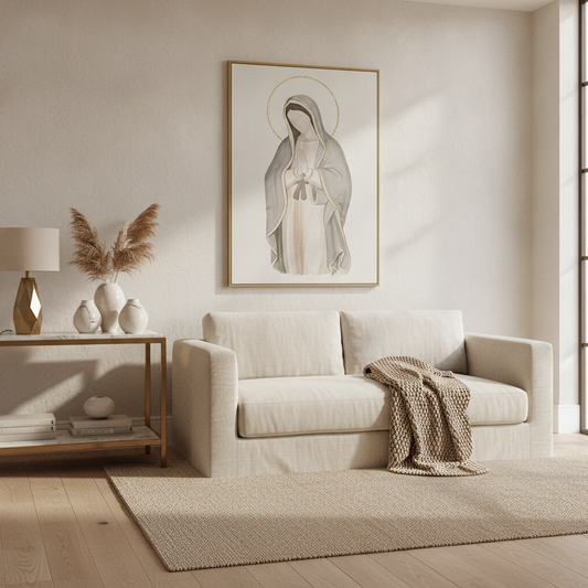 Virgin Mary Wall Art: Elegant Marian Prints & Styling Tips for Modern Homes
