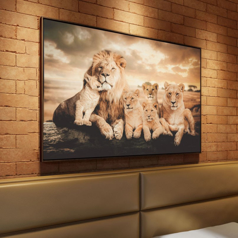 lion-family-wall-art