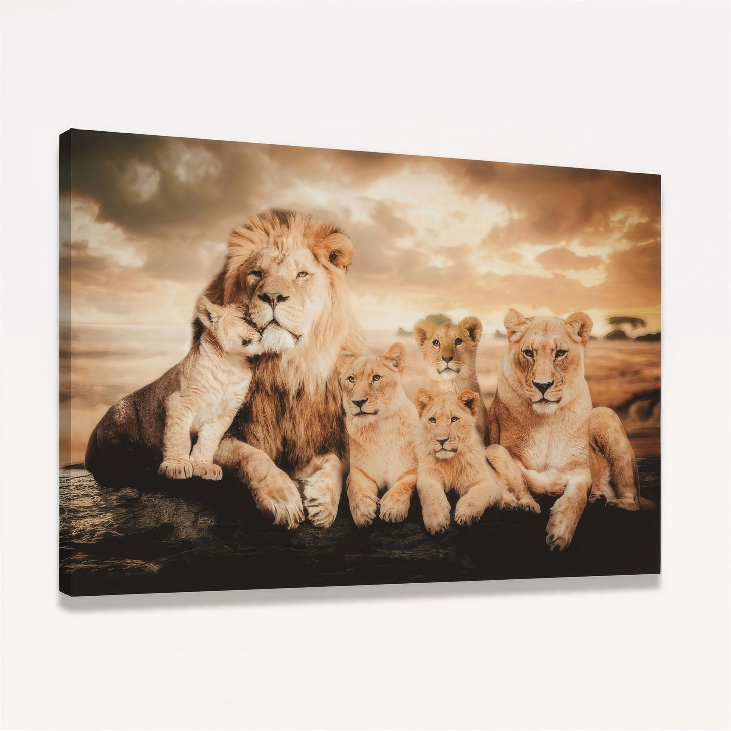 lion-family-wall-art