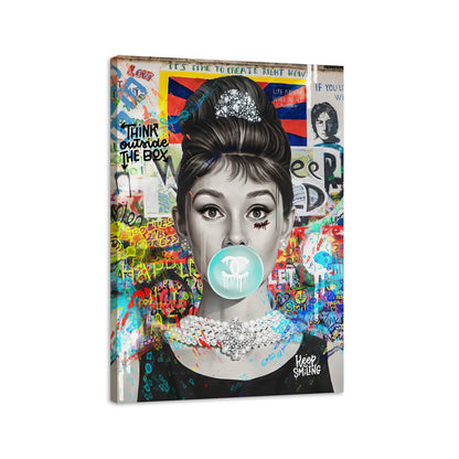 audrey-hepburn-bubble-gum-graffiti-canvas-print