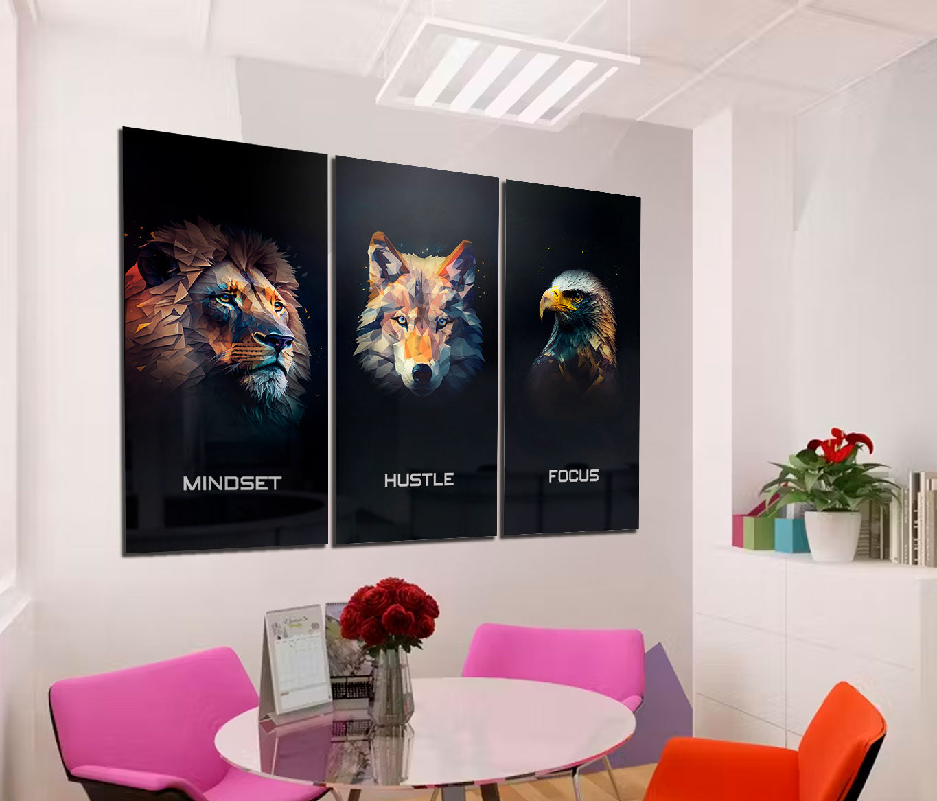 motivational-animal-home-office-decor