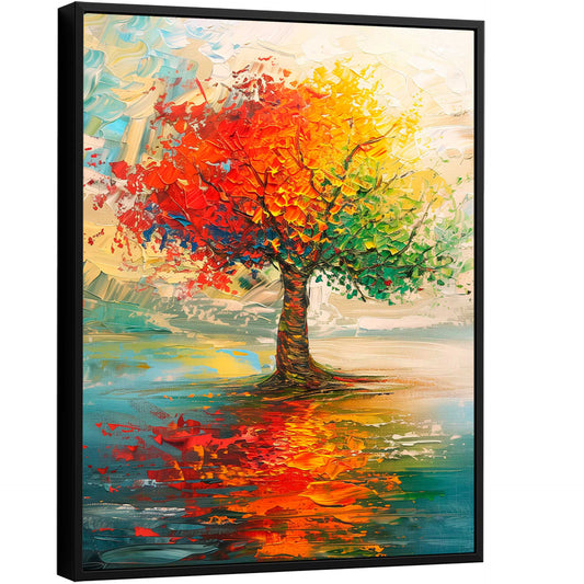 lake-tree-abstract-colorful-painting