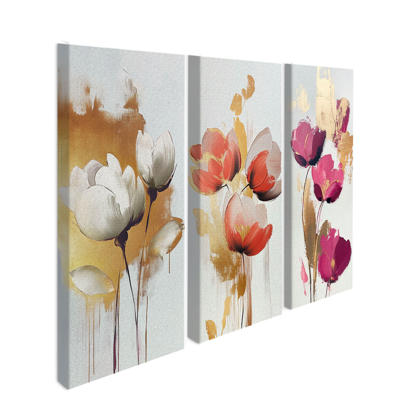 elegant-flowers-frame-3-pieces