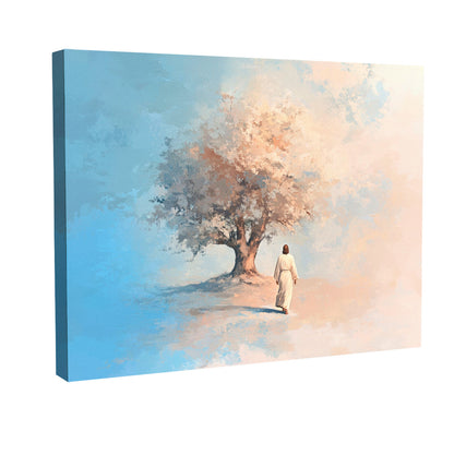 Jesus and the Tree of Faith Painting