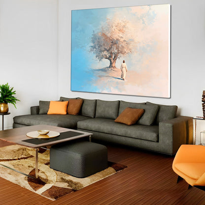 Jesus and the Tree of Faith Painting