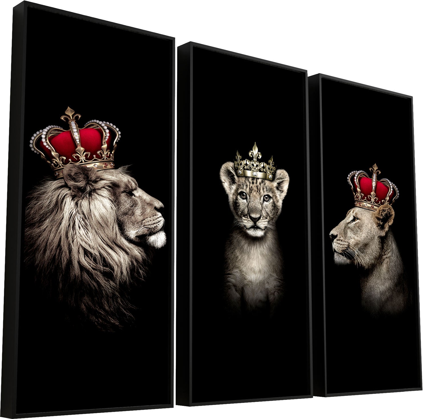 lion-king-royal-lion-family-canvas-print