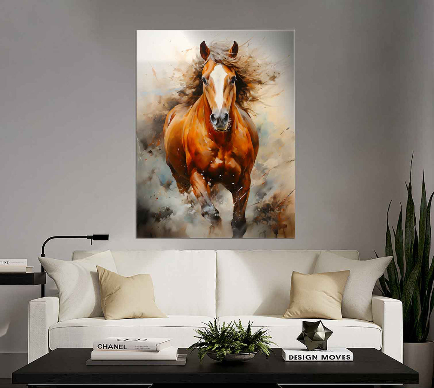 running-horse-modern-canvas-print