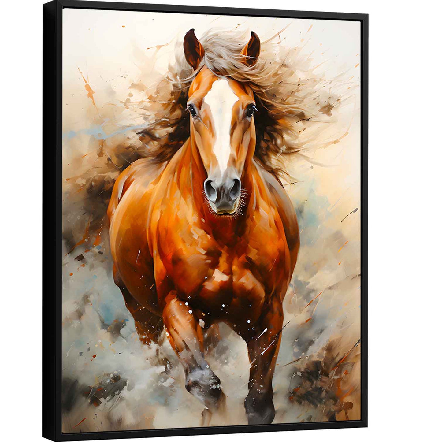 running-horse-modern-canvas-print