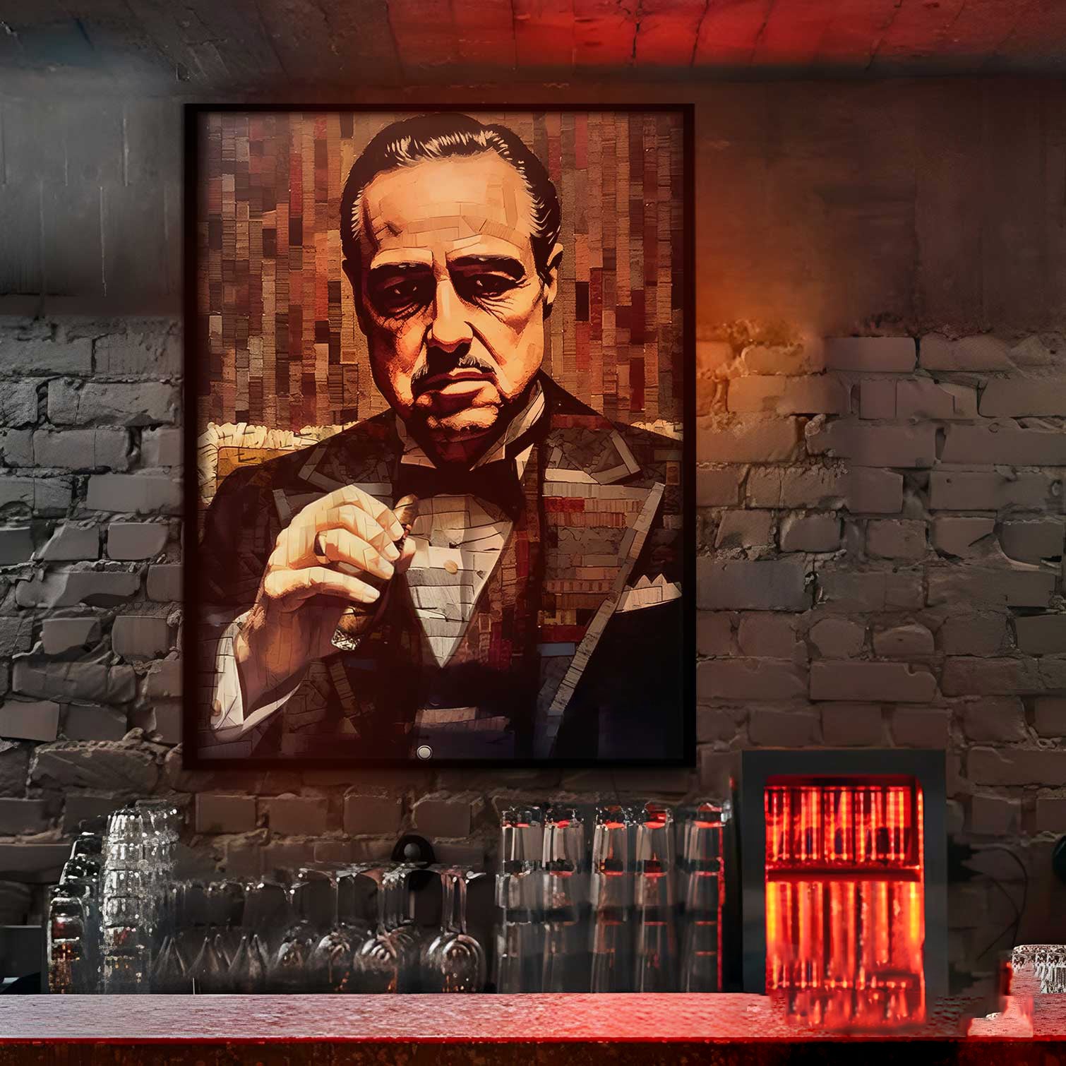 Godfather Mafia Movie Wall Art