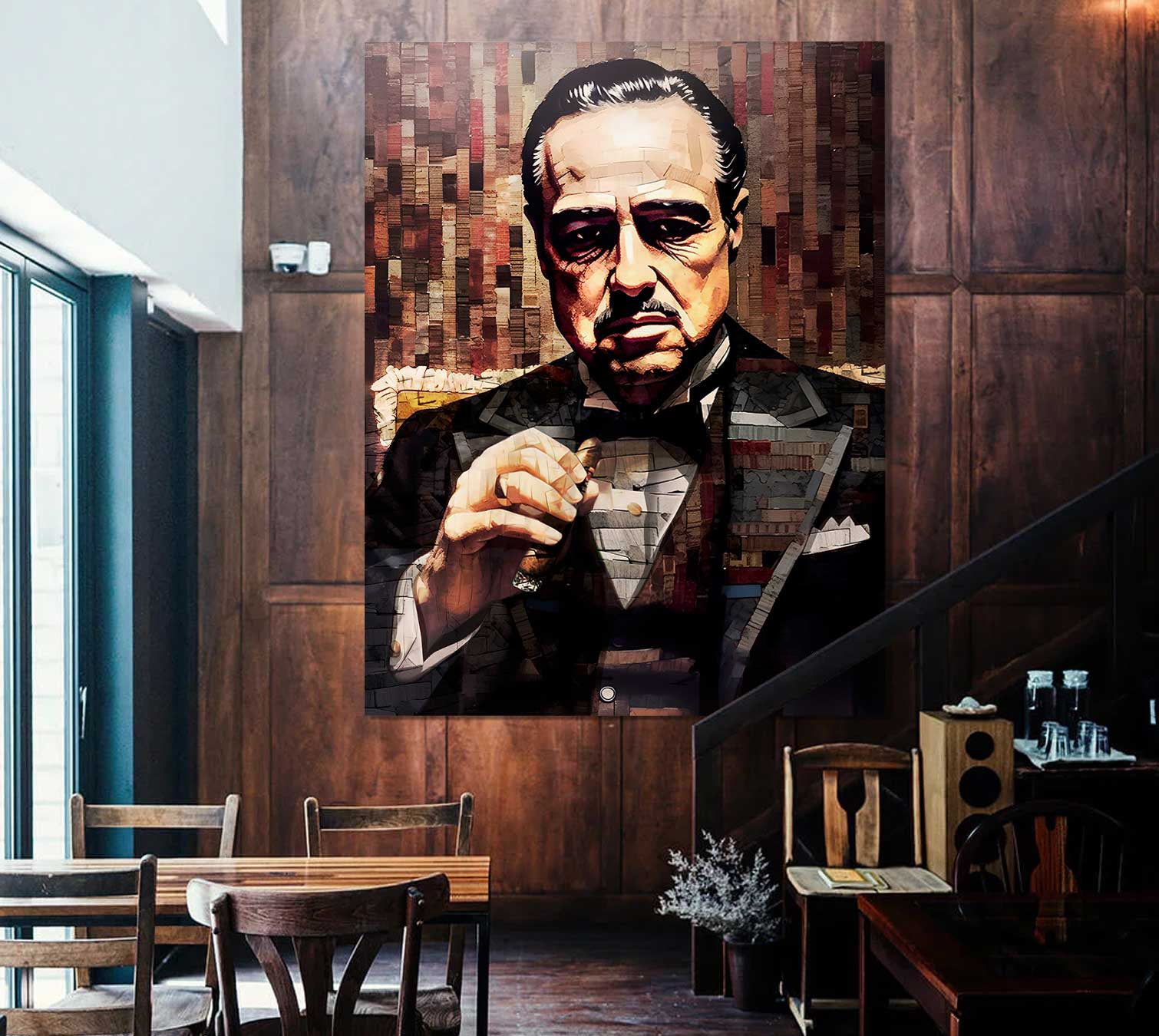 Godfather Mafia Movie Wall Art