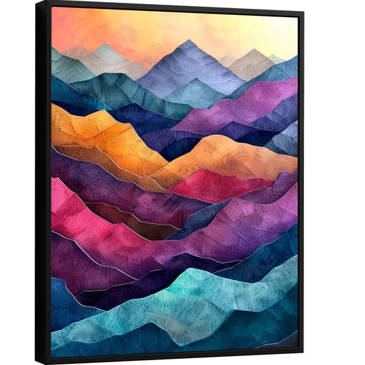 colorful-mountains-abstract-wavy-canvas-print