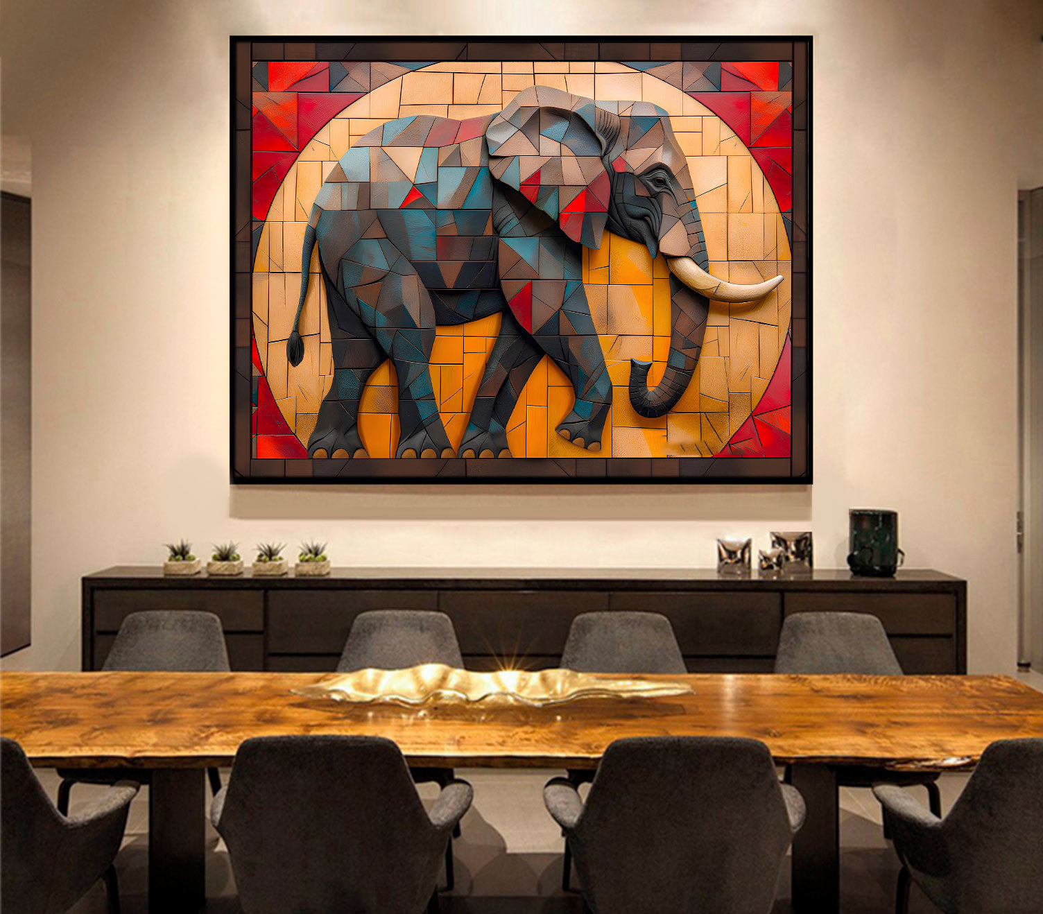 elephant-mosaic-painting-3d-canvas-print