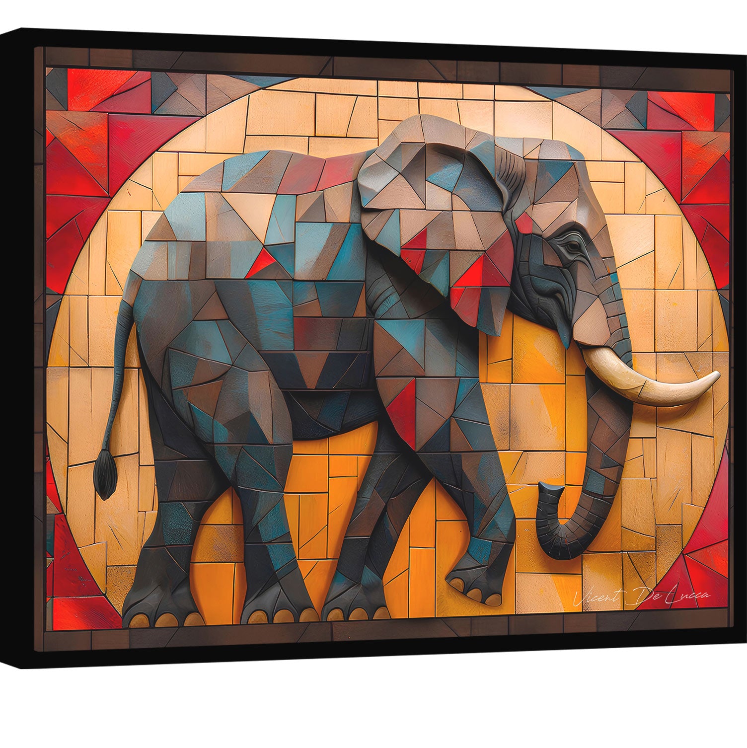 elephant-mosaic-painting-3d-canvas-print