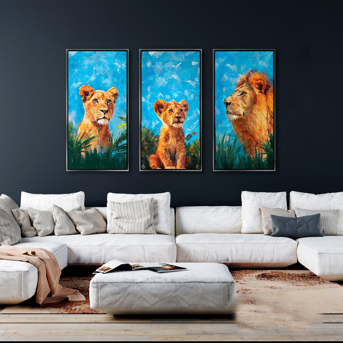 lion-family-safari-animals-canvas-print