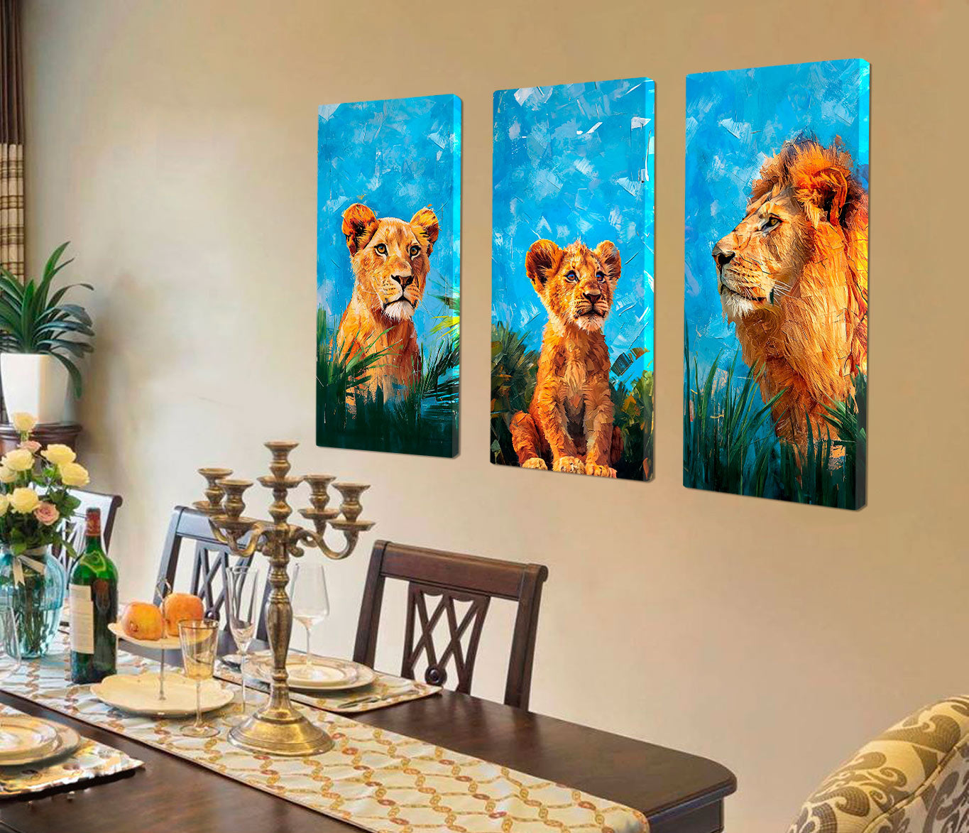 lion-family-safari-animals-canvas-print