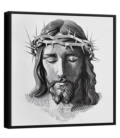 jesus-dots-art-frame