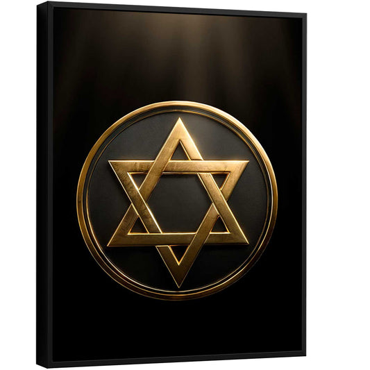 star-of-david-canvas-print