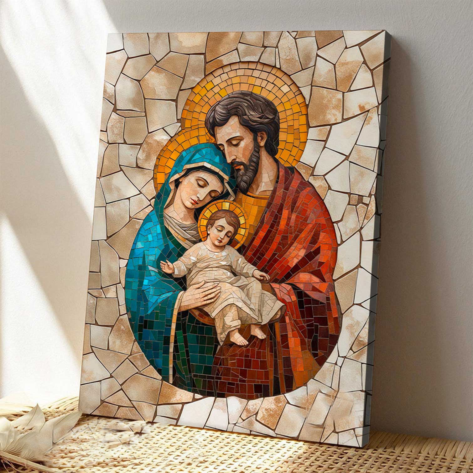 holy-family-mosaic-painting