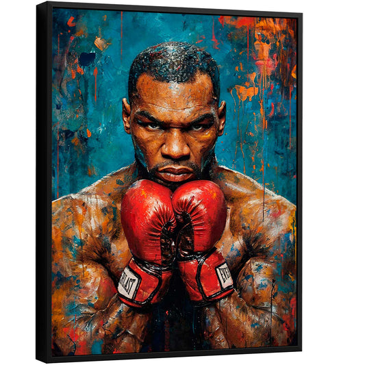 glory-and-power-legendary-boxer-mike-tyson-painting