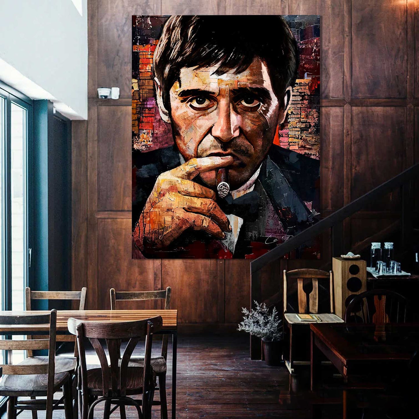 tony-montana-scarface-pop-art-graffiti-painting