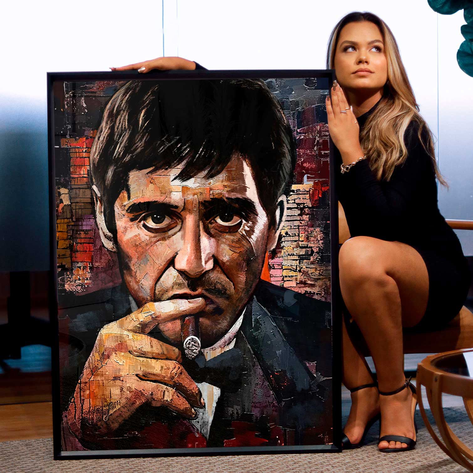 tony-montana-scarface-pop-art-graffiti-painting