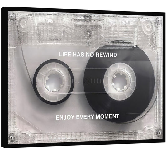 life-has-no-rewind-motivational-canvas-print