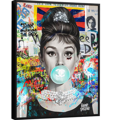 audrey-hepburn-bubble-gum-graffiti-canvas-print