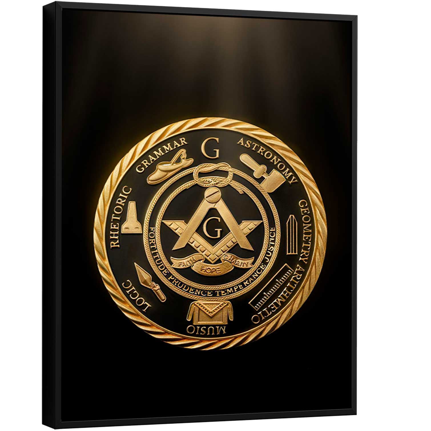 freemasonry-medal-frame