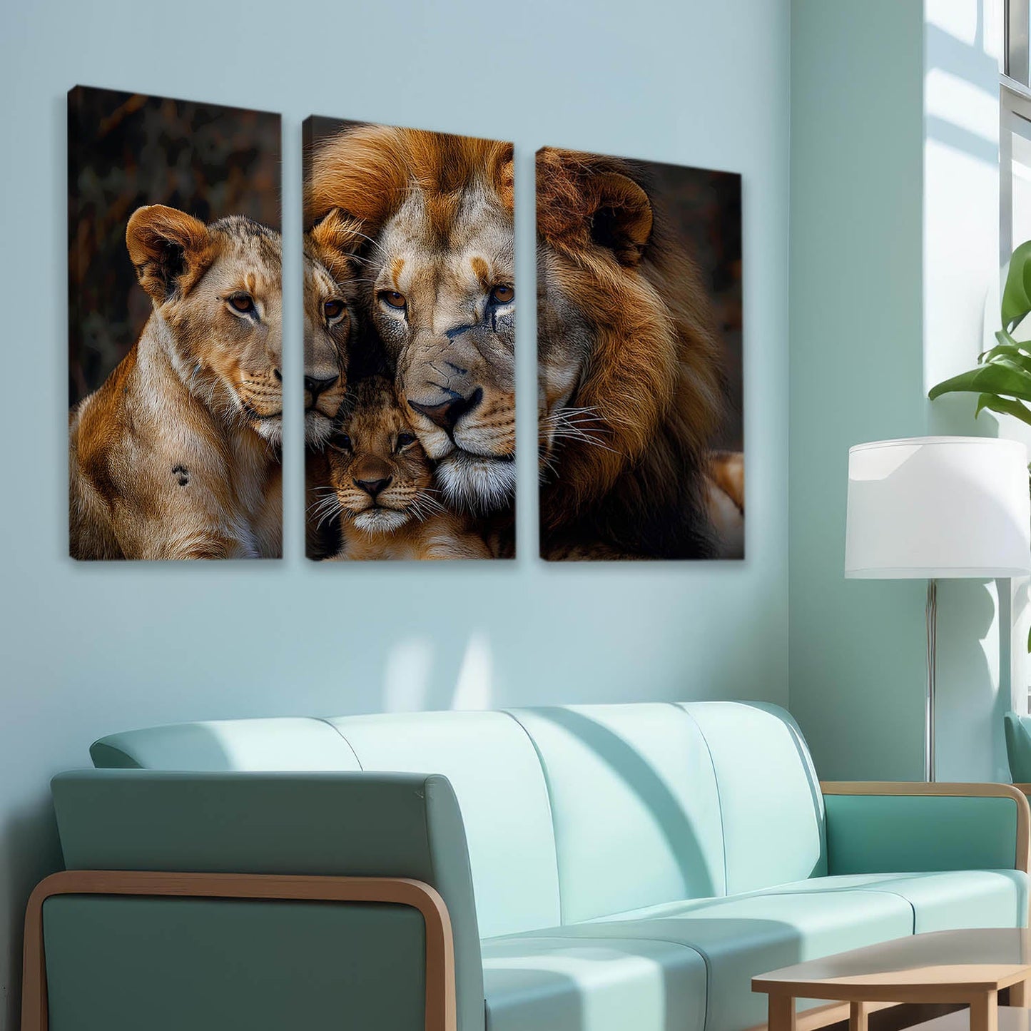 cozy-lion-family-wall-art