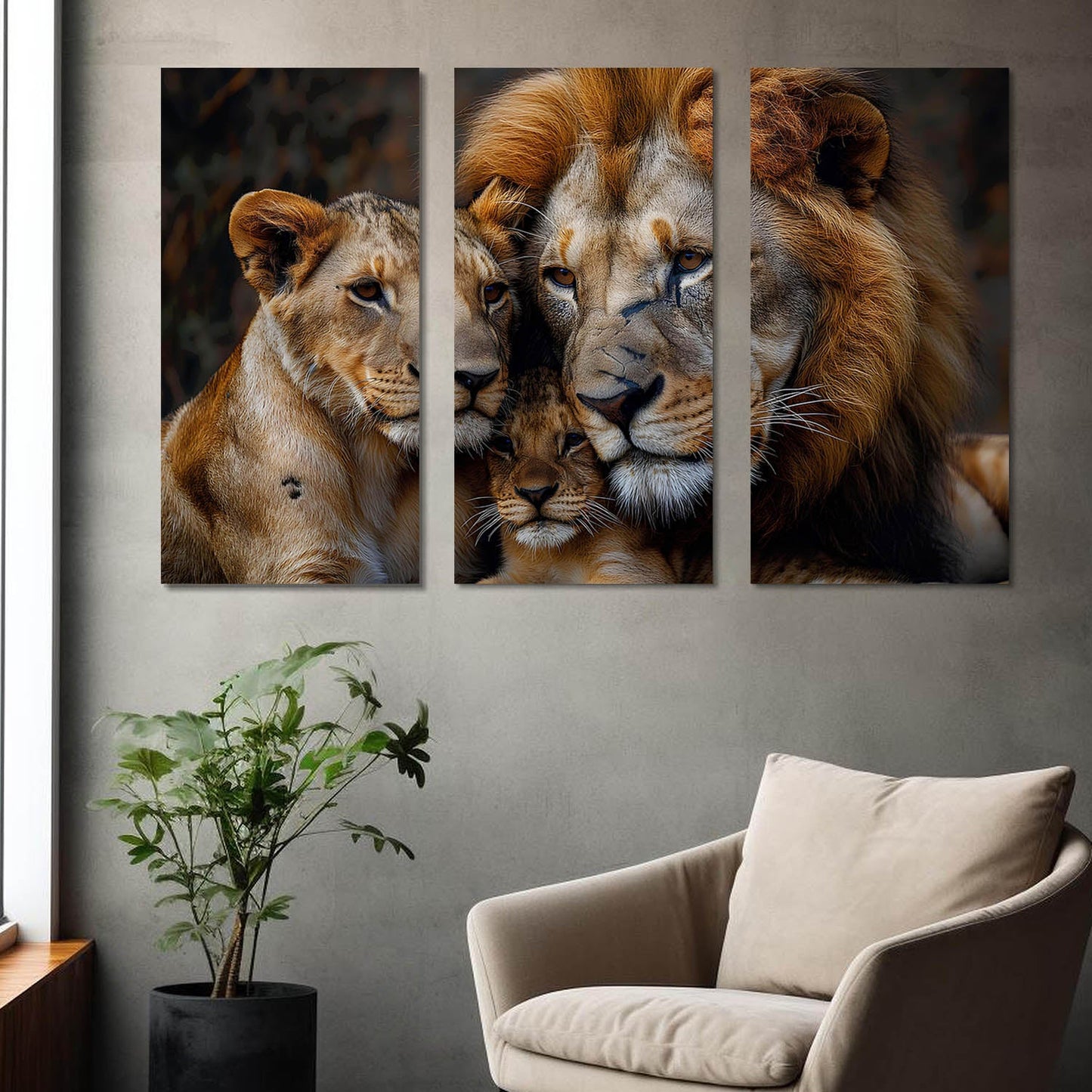 cozy-lion-family-wall-art