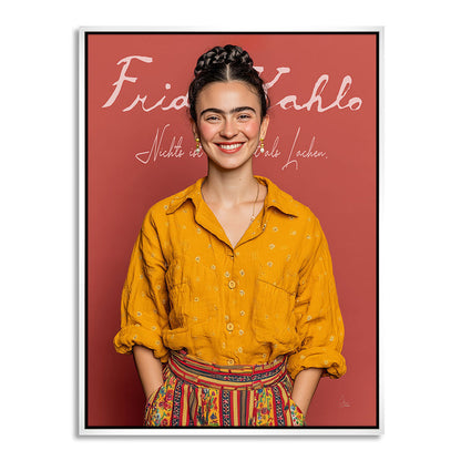Frida's Laughter Canvas Wall Art for Boho Rooms - Image 8