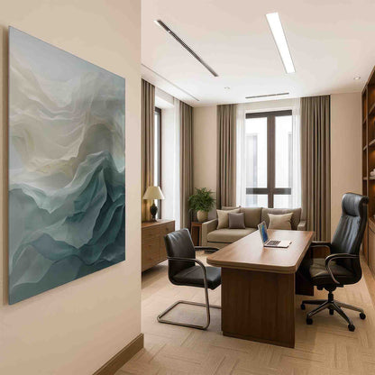 Contemporary wall art piece for offices and modern interiors
