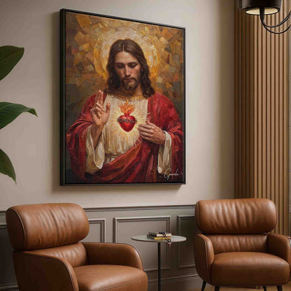 Artwork designed to complement both traditional and contemporary home decor.
