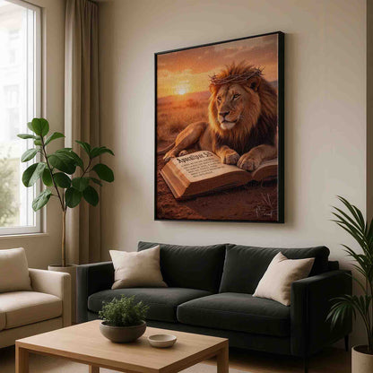 Versatile religious wall decor suitable for living rooms, studies, or bedrooms