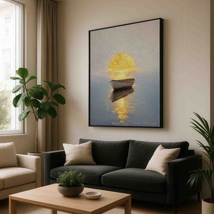 Contemporary seascape artwork for living rooms or bedrooms